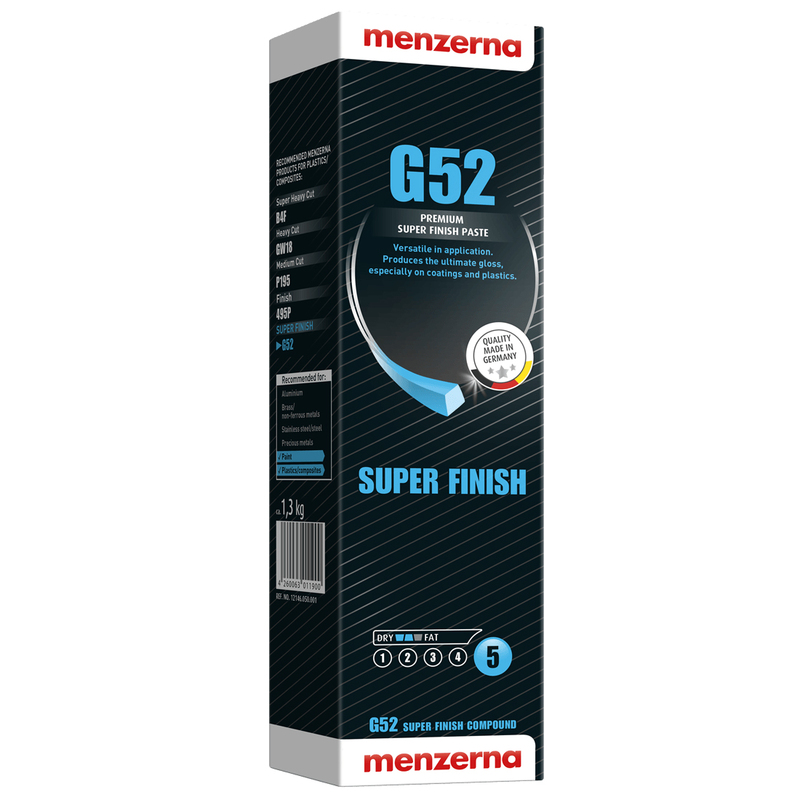 Menzerna G52 White Super Finish Solid Compound