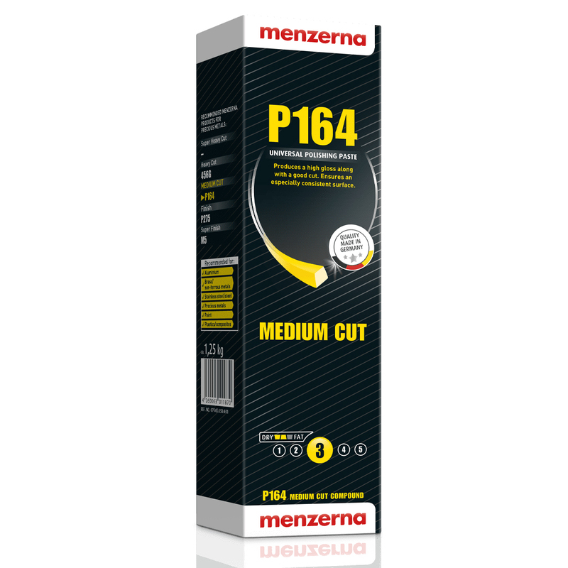 Menzerna P164 Blue Medium Cut Solid Compound