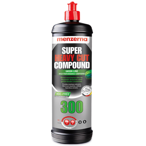 [MEN-Green-300-1Litre] Menzerna GREEN LINE Super Heavy Cut Compound 300 - 1 Litre