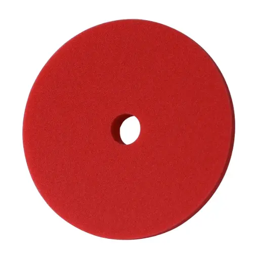 [MEN-PAD-RED150] Menzerna Foam Pad - Red Heavy Cut 150mm 6"