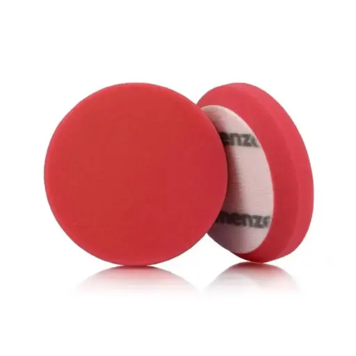 [MEN-PAD-RED95] Menzerna Foam Pad - Red Heavy Cut 95mm 3.5"