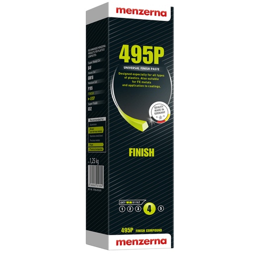 [MEN-SOLID- 495P] Menzerna 495P White Finishing Solid Compound