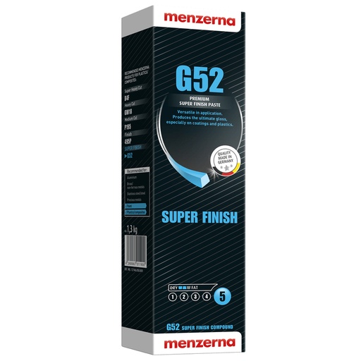 [MEN-SOLID - G52] Menzerna G52 White Super Finish Solid Compound