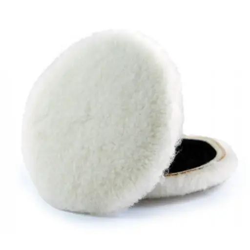 [MEN-PAD-PREMWOOL150-5PK] Menzerna Premium Lambswool Pad - 6" - 5 PACK